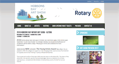 Desktop Screenshot of hobsonsbayartshow.com.au
